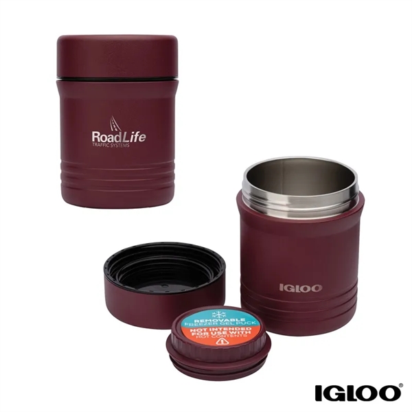 Igloo® 15 oz. Vacuum Insulated Food Container... from ASI 67866 Logomark/Valumark