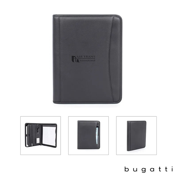 Bugatti Letter Size Padfolio... from ASI 67866 Logomark/Valumark