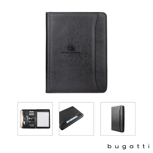 Bugatti Letter Size Padfolio... from ASI 67866 Logomark/Valumark