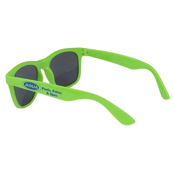 Adult size ABS plastic sunglasses with acrylic UV400 lenses with UVA... from ASI 62660 Innovation Line