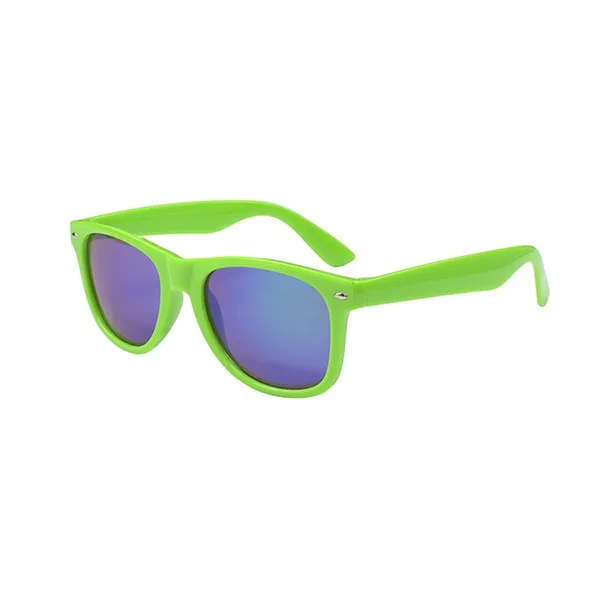 Adult sunglasses with colorful mirror lenses and ABS frames.... from ASI 62660 Innovation Line