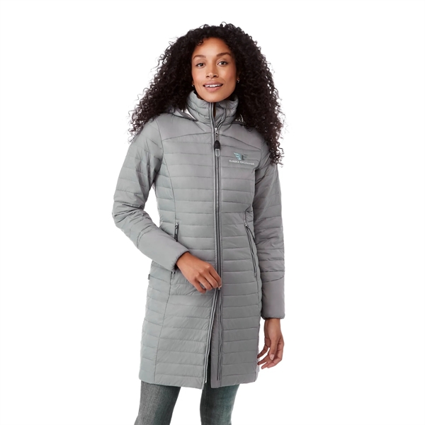 Women's SILVERTON Long Packable Insulated Jacket... from ASI 66887 PCNA / Trimark