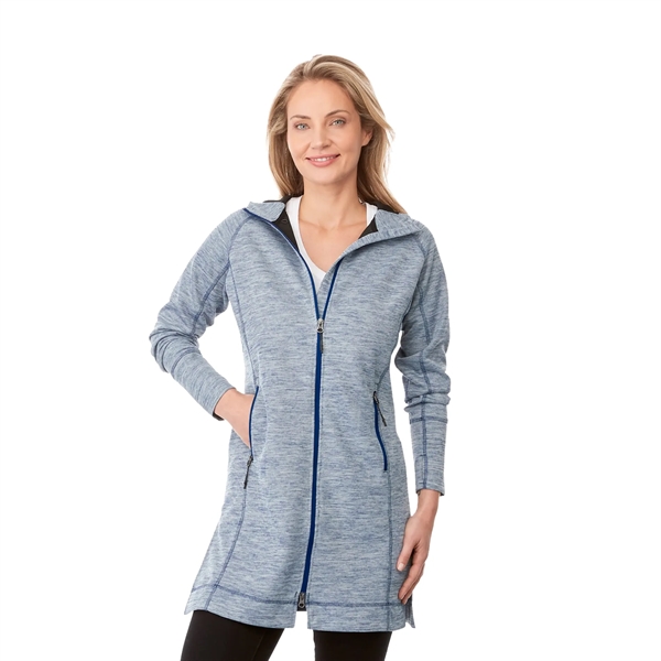 XS-3XL women's tunic-length hoodie... from ASI 66887 PCNA / Trimark