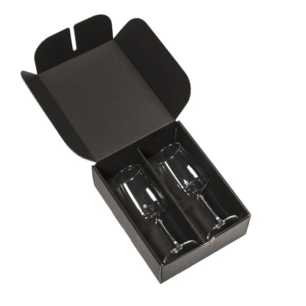 The elegant stem and wide flat bowl of the Dakota wine... from ASI 84592 St Regis Group