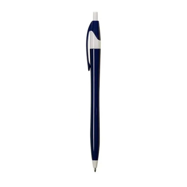 Colorful corporate click dart pen plus free 1 color silkscreen imprint... from ASI 37218 Athena Promo (tm)