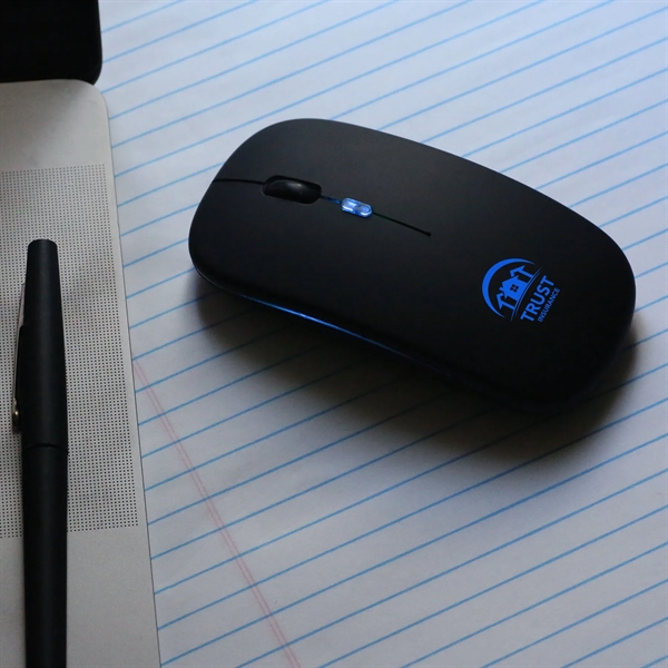 Clickey Mouse lights up your office space, glowing while you use... from ASI 61966 HPG / HandStands