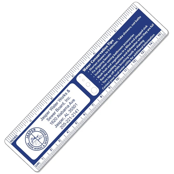Innovative Economical Water Conservation Ruler will save you money!... from ASI 42393 Budgetcard Inc