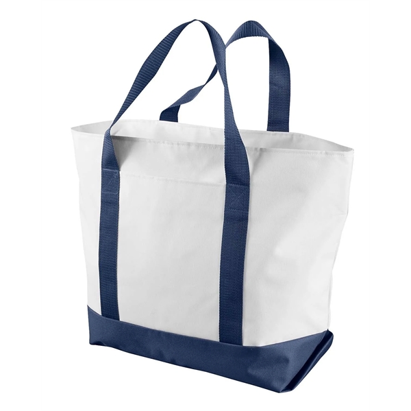 Liberty Bags Bay View giant zippered boat tote with a contrasting... from ASI 34063 alphabroder