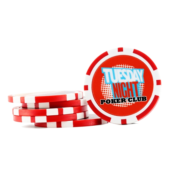 1.75" ABS poker chips in assorted colors.... from ASI 52263 EMT