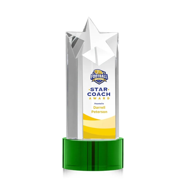 The Berkley Star VividPrint™ Award on Optical Crystal Base is an... from ASI 84592 St Regis Group / St Regis