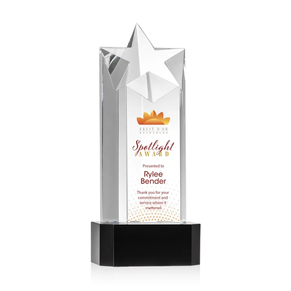 The Berkley Star VividPrint™ Award on Optical Crystal Base is an... from ASI 84592 St Regis Group / St Regis