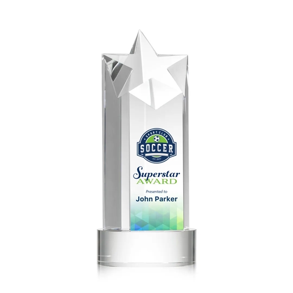 The Berkley Star VividPrint™ Award on Optical Crystal Base is an... from ASI 84592 St Regis Group / St Regis