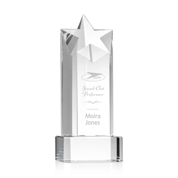 The Berkley Star Award on a Clear Optical Crystal Base is... from ASI 84592 St Regis Group / St Regis