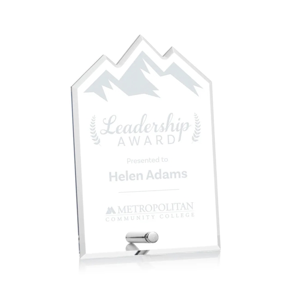 The Polaris Summit Award features a beveled acrylic pane with mountain... from ASI 84592 St Regis Group / St Regis