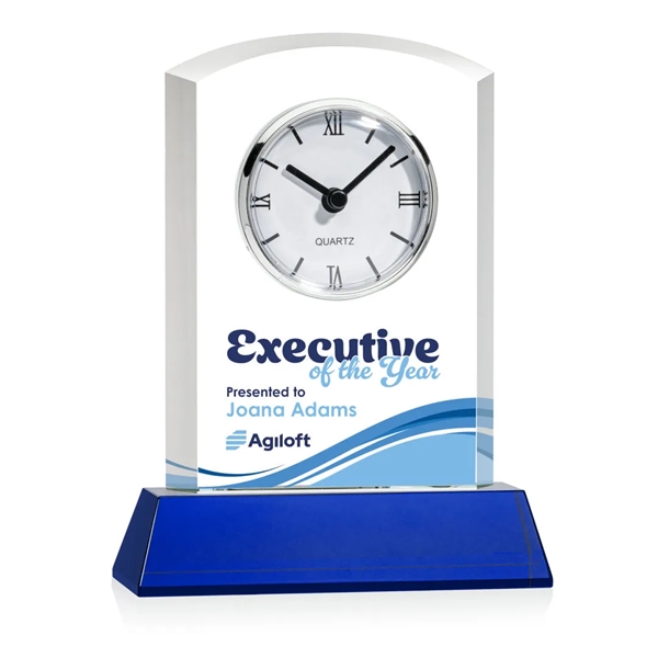 Our stunning Optical Crystal Sheffield VividPrint™ Clock is a masterpiece of... from ASI 84592 St Regis Group