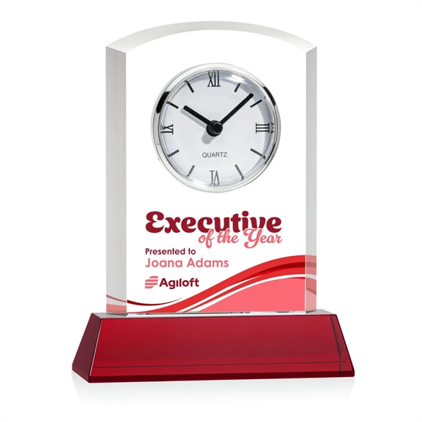 Our stunning Optical Crystal Sheffield VividPrint™ Clock is a masterpiece of... from ASI 84592 St Regis Group