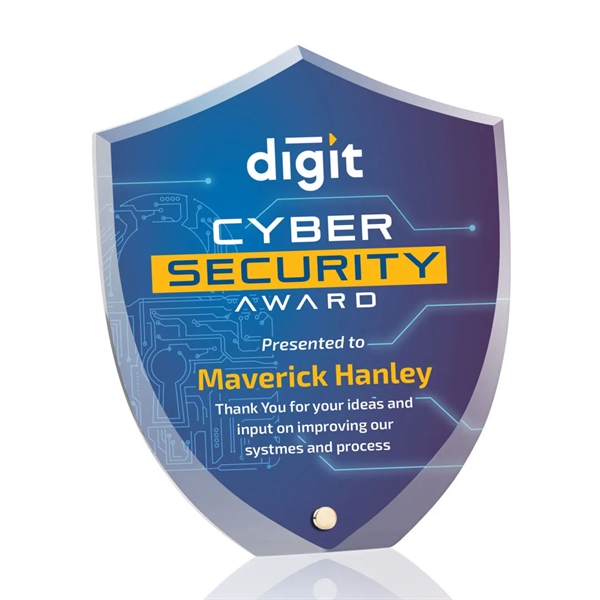 The Polaris Shield Award features a beautifully beveled acrylic shield, perched... from ASI 84592 St Regis Group / St Regis