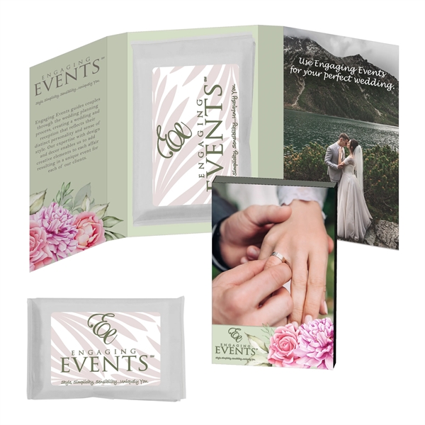 Customizable Tek booklet with Tek tissue packet.... from ASI 90807 Tekweld