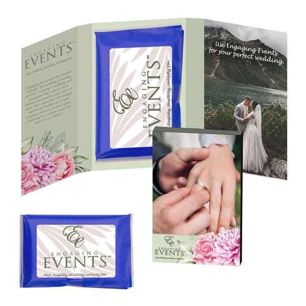 Customizable Tek booklet with Tek tissue packet.... from ASI 90807 Tekweld