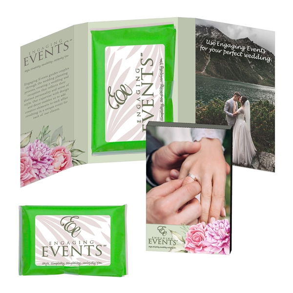 Customizable Tek booklet with Tek tissue packet.... from ASI 90807 Tekweld