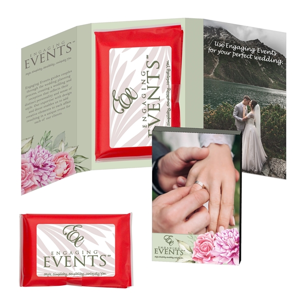 Customizable Tek booklet with Tek tissue packet.... from ASI 90807 Tekweld