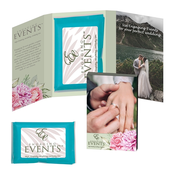 Customizable Tek booklet with Tek tissue packet.... from ASI 90807 Tekweld