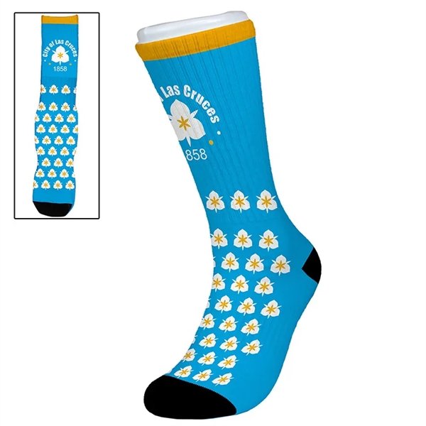 18" polyester, rubber and elastane athletic socks.... from ASI 62660 Innovation Line