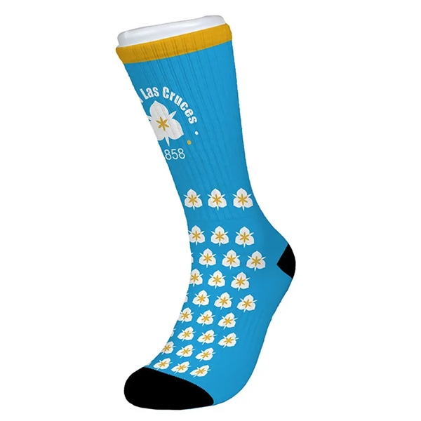 18" polyester, rubber and elastane athletic socks.... from ASI 62660 Innovation Line