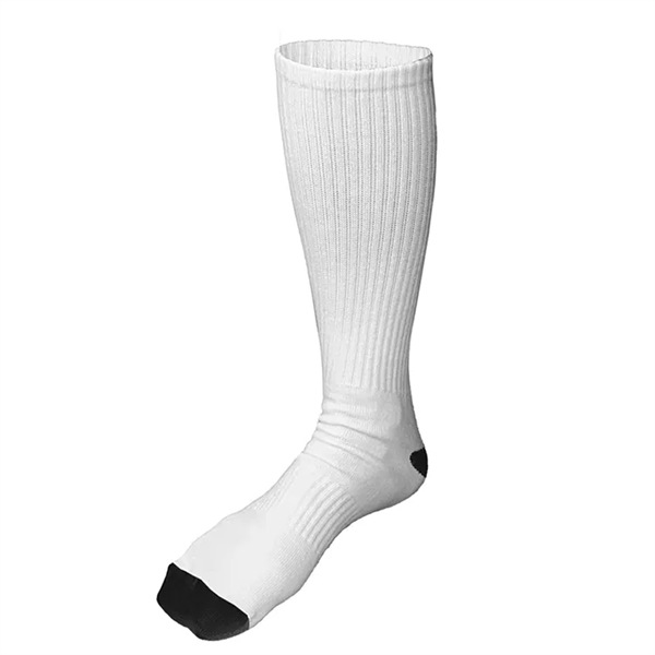 18" polyester, rubber and elastane athletic socks.... from ASI 62660 Innovation Line