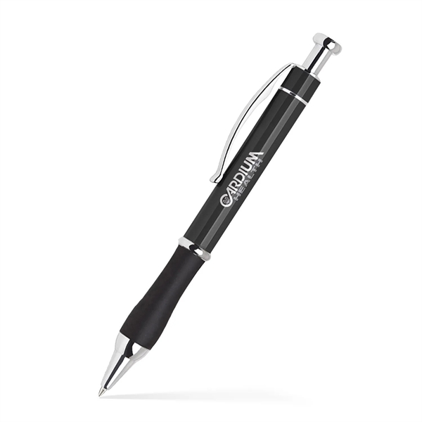 Bold and modern click-action retractable aluminum ballpoint pen with a vibrant... from ASI 55583 GMG Pen / Ultra PENWORKS