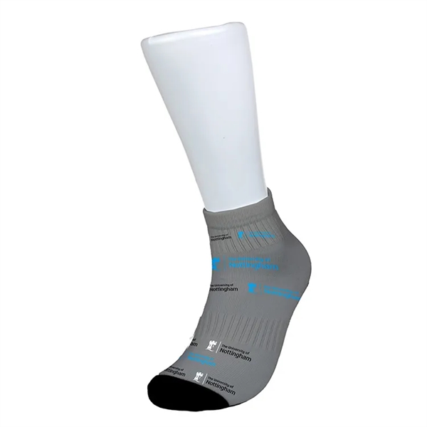 Polyester blend low cut ankle length unisex socks with reinforced toe... from ASI 62660 Innovation Line