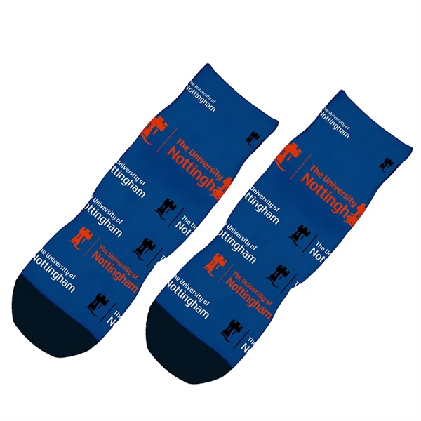 Polyester blend low cut ankle length unisex socks with reinforced toe... from ASI 62660 Innovation Line
