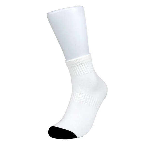 Polyester blend low cut ankle length unisex socks with reinforced toe... from ASI 62660 Innovation Line
