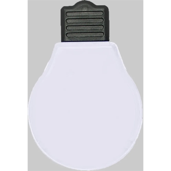Jumbo size light bulb shaped magnetic memo clip holder with strong... from ASI 74585 Nu Promo International / Nu Promo Line