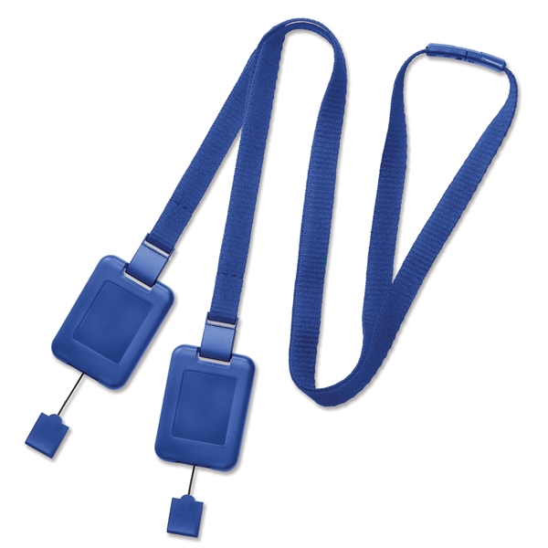 2 hooks so mask or credentials are always facing forward. Detachable... from ASI 79898 Promovision / PROMOVISION