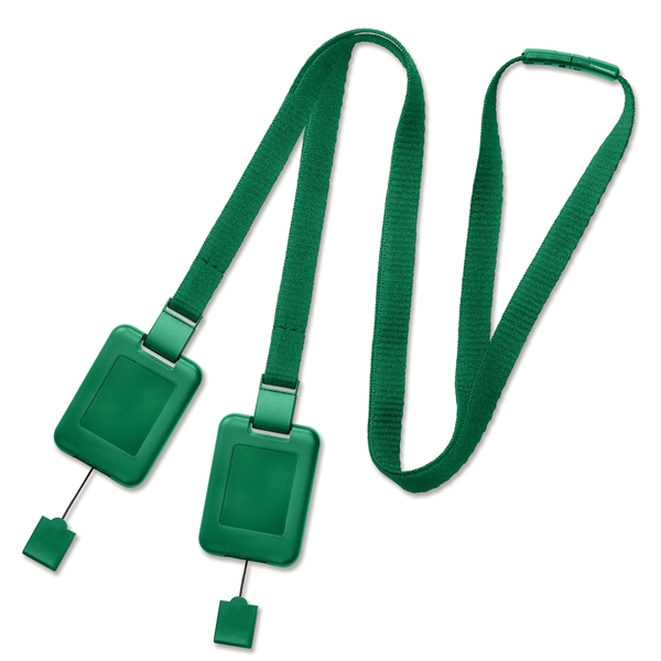 2 hooks so mask or credentials are always facing forward. Detachable... from ASI 79898 Promovision / PROMOVISION