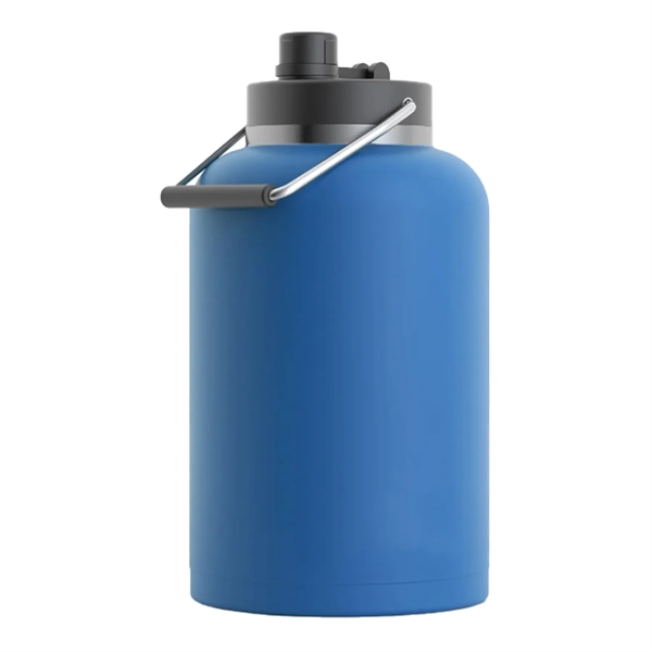 RTIC one gallon insulated stainless steel jug with spill-proof lid, wide... from ASI 74601 Calico