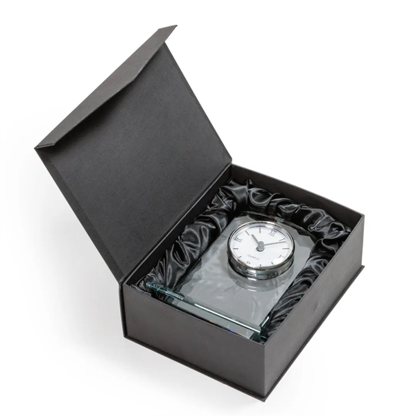 Our stunning Optical Crystal Sheffield Clock on Newhaven Base is a... from ASI 84592 St Regis Group