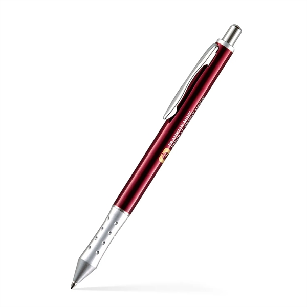 Metal Pen with click action with dimpled grip.... from ASI 55583 GMG Pen / Ultra PENWORKS