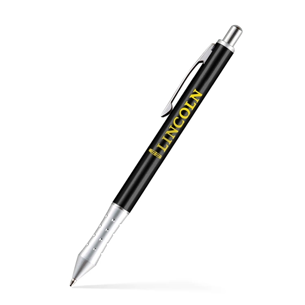 Metal Pen with click action with dimpled grip.... from ASI 55583 GMG Pen / Ultra PENWORKS