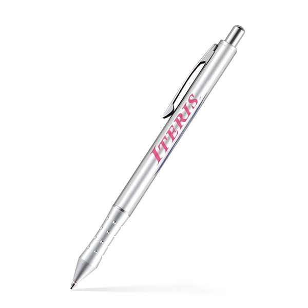 Metal Pen with click action with dimpled grip.... from ASI 55583 GMG Pen / Ultra PENWORKS