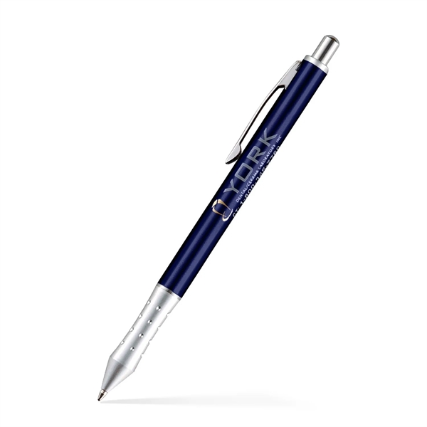 Metal Pen with click action with dimpled grip.... from ASI 55583 GMG Pen / Ultra PENWORKS