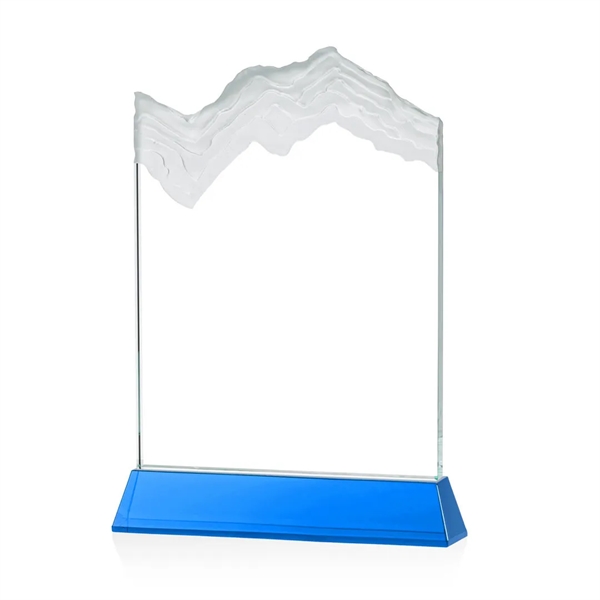 The stunning Kilimanjaro VividPrint™ award features deep carved and frosted peaks... from ASI 84592 St Regis Group / St Regis