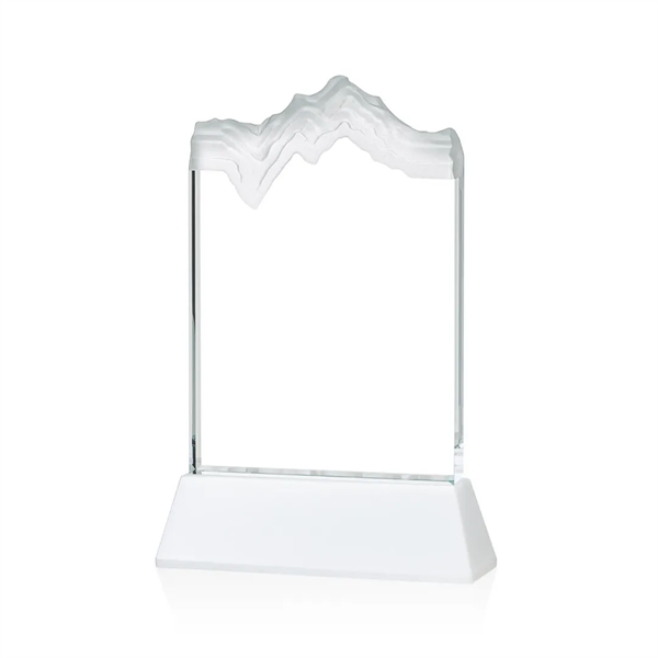 The stunning Kilimanjaro VividPrint™ award features deep carved and frosted peaks... from ASI 84592 St Regis Group / St Regis