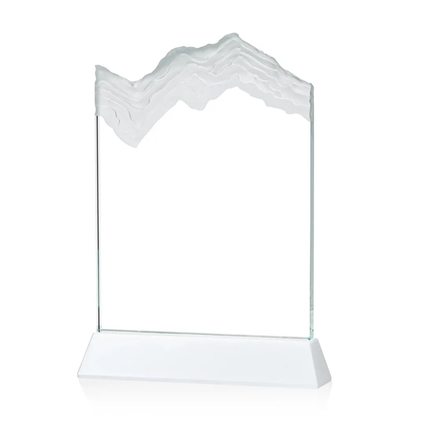 The stunning Kilimanjaro VividPrint™ award features deep carved and frosted peaks... from ASI 84592 St Regis Group / St Regis