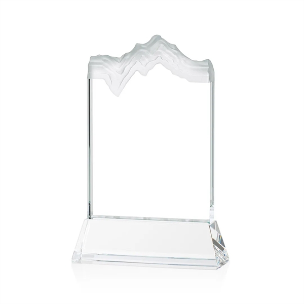 The stunning Kilimanjaro VividPrint™ award features deep carved and frosted peaks... from ASI 84592 St Regis Group / St Regis