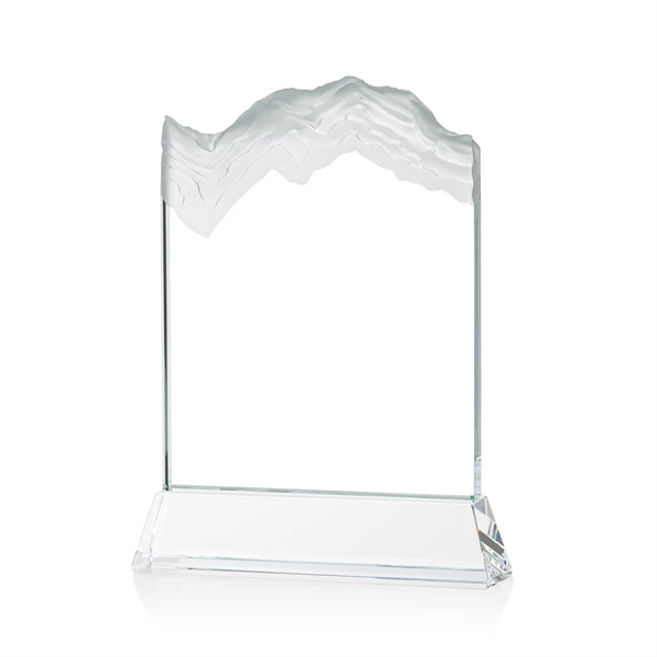 The stunning Kilimanjaro VividPrint™ award features deep carved and frosted peaks... from ASI 84592 St Regis Group / St Regis