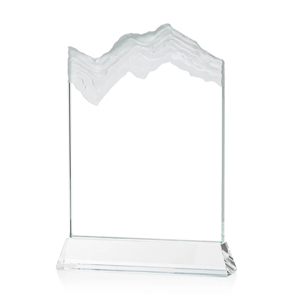 The stunning Kilimanjaro VividPrint™ award features deep carved and frosted peaks... from ASI 84592 St Regis Group / St Regis