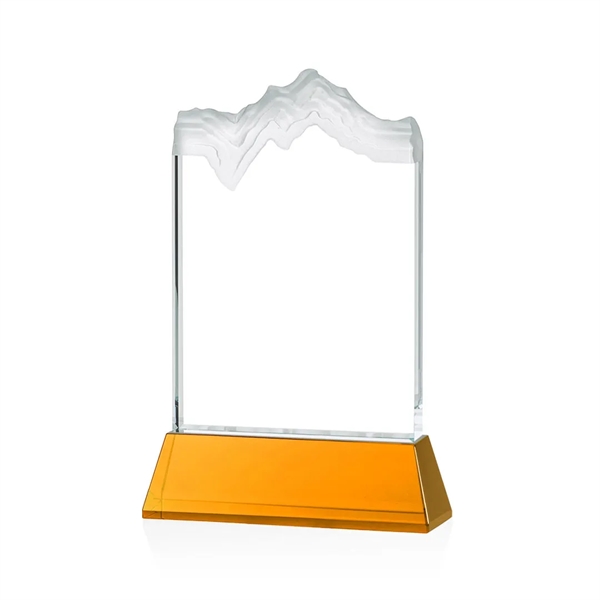 The stunning Kilimanjaro VividPrint™ award features deep carved and frosted peaks... from ASI 84592 St Regis Group / St Regis