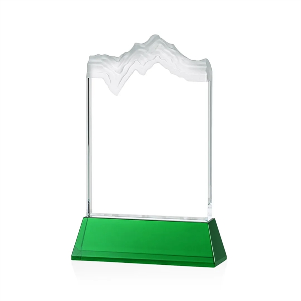 The stunning Kilimanjaro VividPrint™ award features deep carved and frosted peaks... from ASI 84592 St Regis Group / St Regis